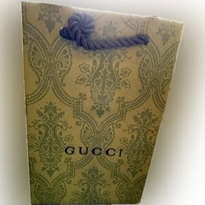 Gucci small gift bag.